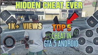 TOP 5 CHEAT CODE FOR GTA 5 ANDROID / GTA 5 ANDROID GAMEPLAY screenshot 2