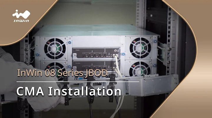 InWin 08 Series JBOD CMA Installation