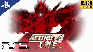 Armored Core: Project Phantasma (PS1) PS5 Gameplay