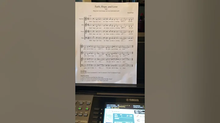 Bass Faith Hope and Love