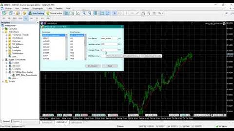 MetaTrader 5 Data Downloader