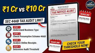 Section 44AB Tax Audit Applicability: 5% Cash Transaction Rule Explained