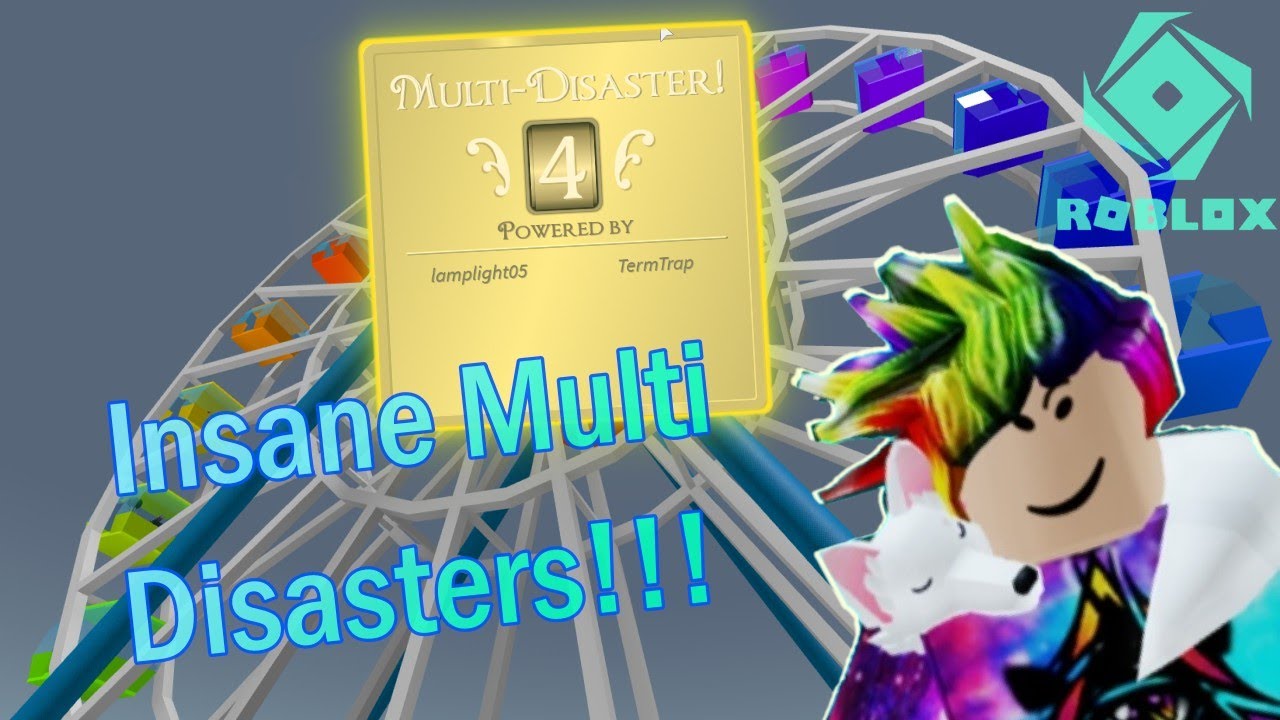 Roblox Natural Disaster Insane Multi Disaster [NEW UPDATE] - YouTube