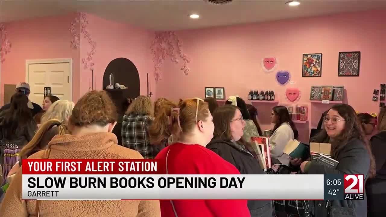 Slow Burn Books: Northeast Indiana’s first romance-genre bookstore opens in Garrett