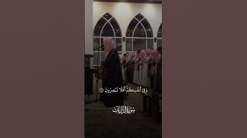 سورة الذاريات ناصر القطامي🤍🌿