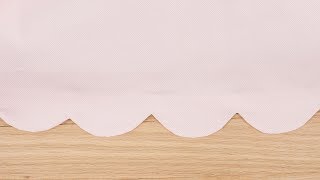 How to Sew a Scalloped Hem
