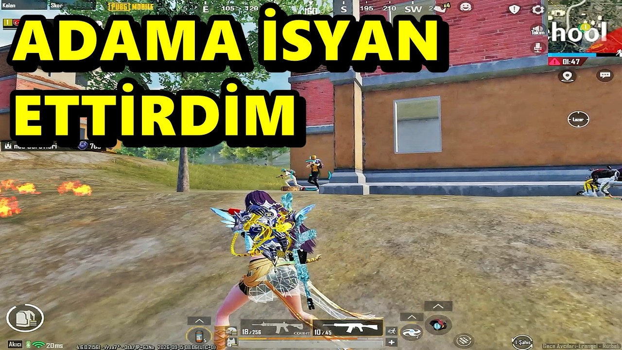ADAMA İSYAN ETTİRDİM RESMEN ! BATUR GAME SOLO SQUAD PUBG MOBİLE