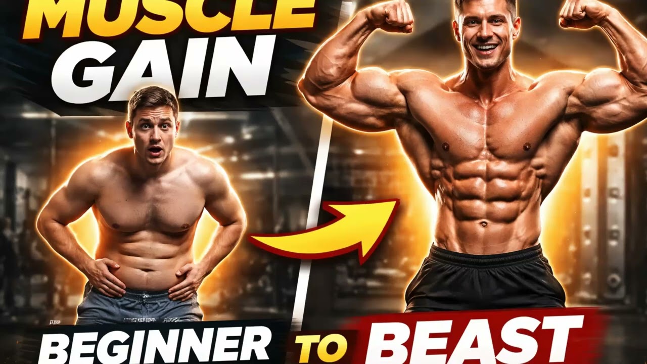 90 Days Body Transformation 💪 (Thumbnail Concept)