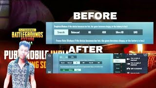 How to anable Smooth to HD anable for PUBG graphics screenshot 2