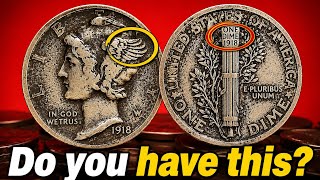 Do You Have This Rare 1918 Dime Coin? This 1918 Coin Could Be Worth Thousands!