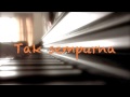 Rapuh opick piano cover with lyrics