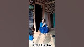 cantik nya alami teh ayu baduy luar.