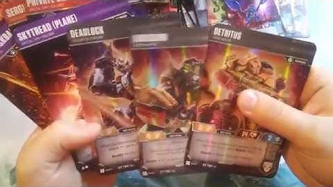 Opening 7 War for Cybertron Siege 2 Packs!!! Transformers TCG