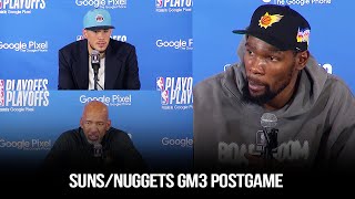 Kevin Durant, Devin Booker x Coach Williams React To Suns GM5 vs Nuggets | May 9, 2023