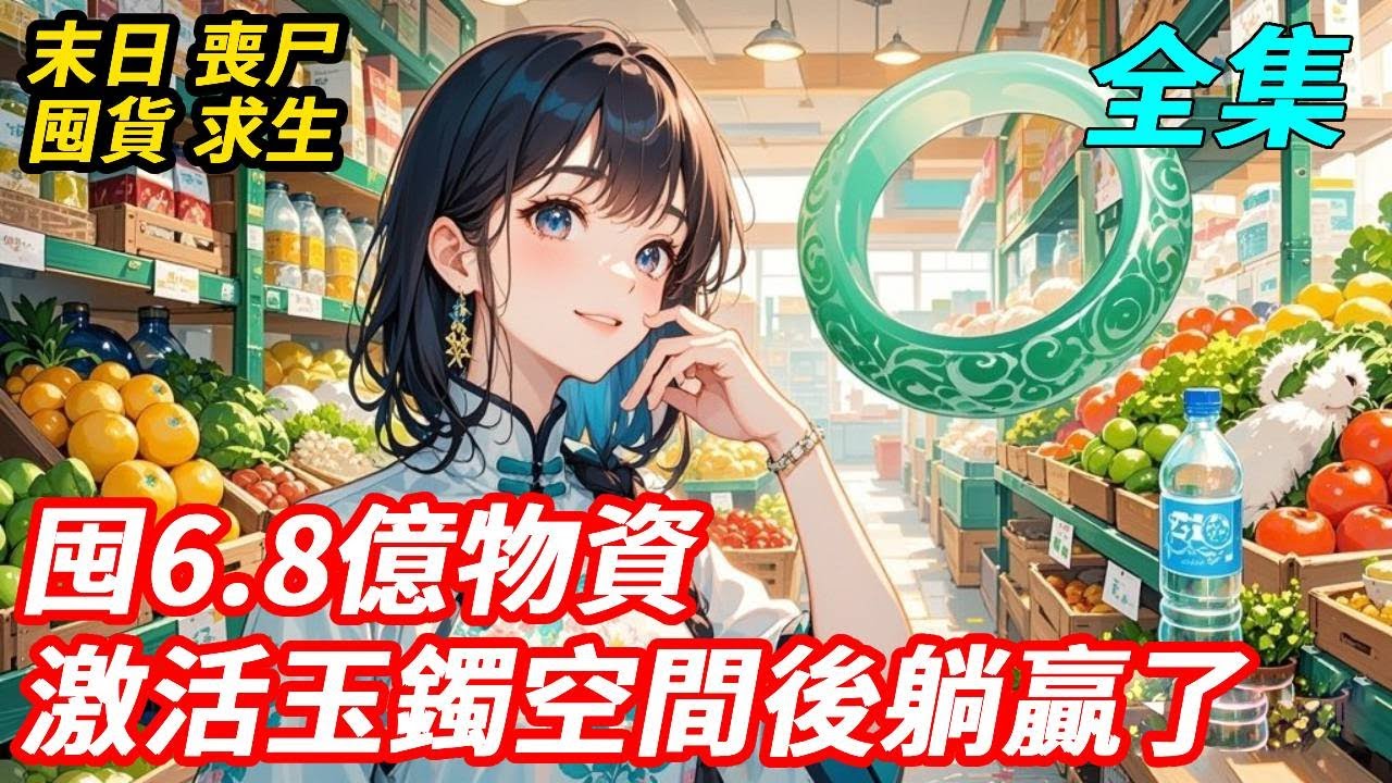 重生末世前我帶著6.8億彩券囤水囤糧，卻沒想到激活玉手鐲裡的系統，擁有無限倉庫和靈泉！哥哥們狂寵！可路邊撿的懶漢保鑣為何半夜爬我床？ #末世躺贏 #靈泉種田 #撿到狼系男友