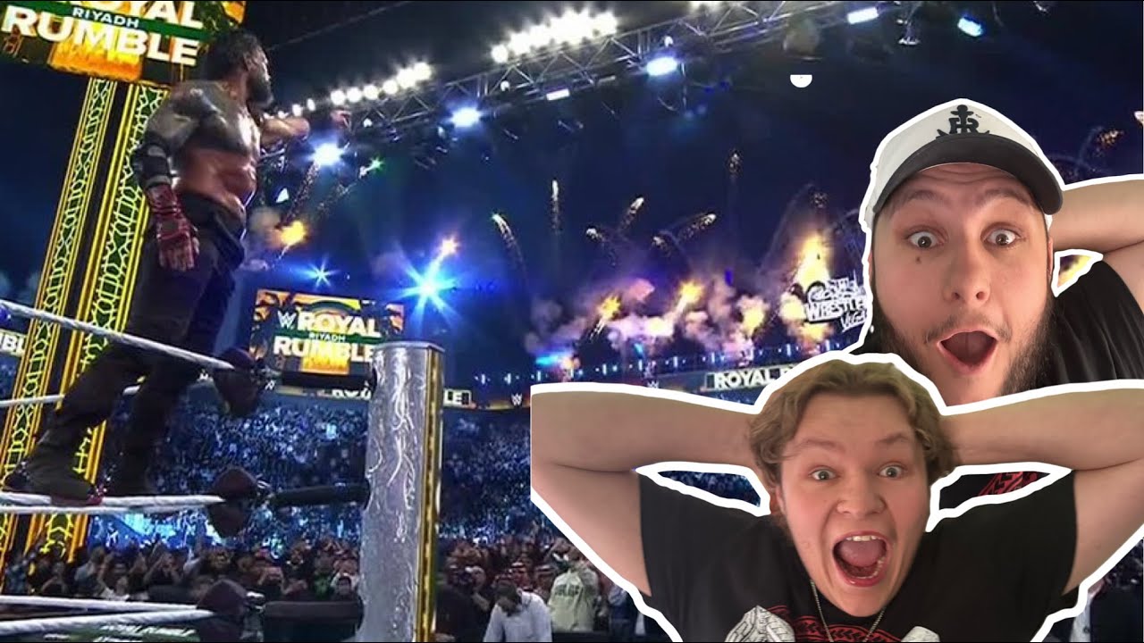 Roman Reigns wins the Royal Rumble Live Reaction!