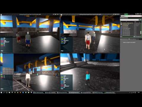 Multiplayer Chat 1 vs 1  UE4