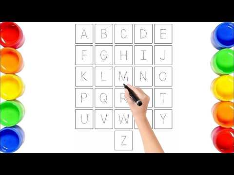 ABC A to Z Learning | 2D Shapes | Learn 1 to 20 & 1 to 10 | ABC Song | Phonics | Kids Learning Video