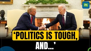 welcome Back Trump And Biden Hold Cordial Meeting At White House For Transition Talks  N18g