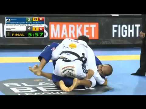 Bernardo Faria vs Leandro Lo 2015 IBJJF PAN AMS Open Class Finals