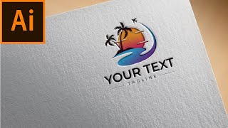 LOGO DESIGN || Travel logo || LOGO design in adobe illustrator || professional LOGO samples