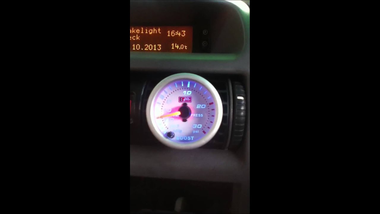 Vauxhall Astra GSI Boost Gauge YouTube