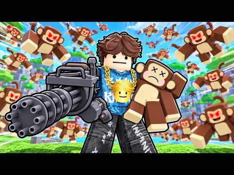Can I Survive 1 MILLION MONKEYS..