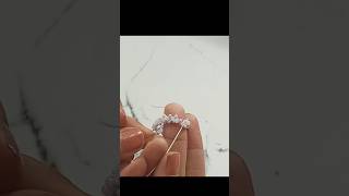 Beaded ring Tutorial💖 #jewellery #diy #sparklingTreasures