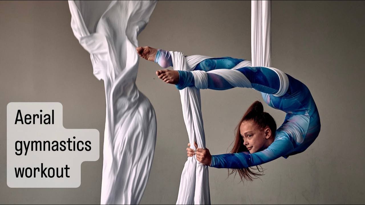 Aerial Gymnastics Workout / Vazdušna gimnastika trening