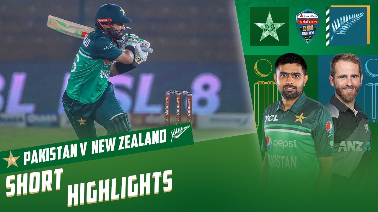 pakistan new zealand live match video