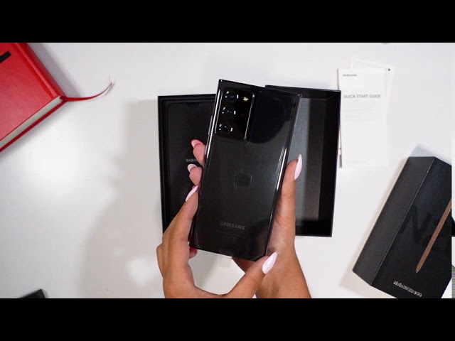 Samsung Galaxy Note 20 Ultra 5G N986 Preto | Unboxing - YouTube