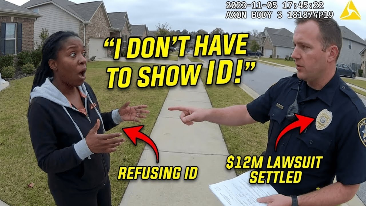 Officer Arrests Black Woman for Refusing to Give ID – $12M Lawsuit Settled