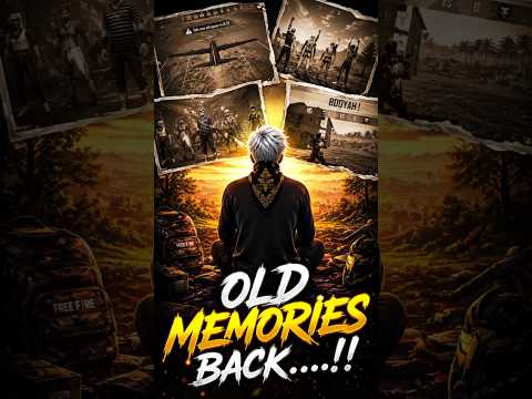 OLD MEMORIES BACK....!!   #freefire #trending #7x7 #777 #edit #10k #fyy #tre #awmking #awmlover #awm