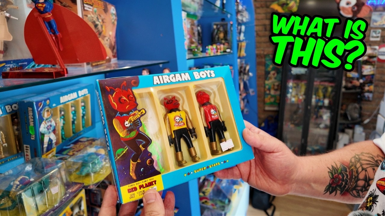 I Found Vintage Toys in Barcelona I'd NEVER Seen Before - YouTube