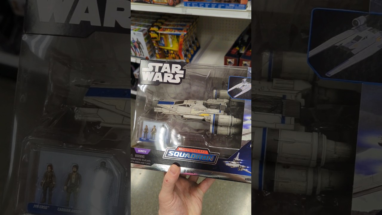 Star Wars Micro Galaxy Squadron U-Wing Rogue One Jazwares ship