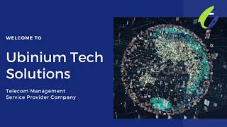 Best Telecommunication Management Services in Kolkata Ubinium Tech Solutions Youtube