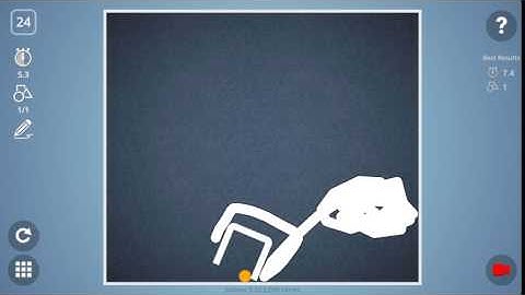 Check out how I solved level 24 in Brain It On! #BrainItOn