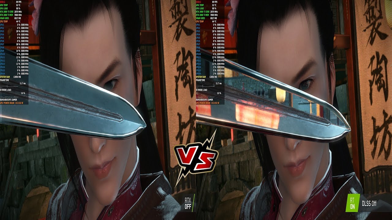 Justice RTX Demo ON VS OFF 4K | RTX 2080 Ti | i9 9900K 5GHZ