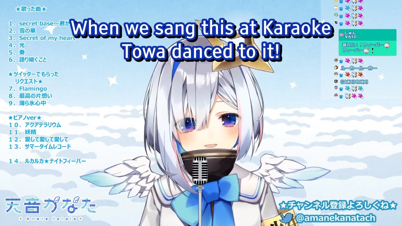 Kanata S Story Of Dancing With Towa Night Fever Youtube