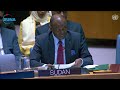 كلمة السفير الحارث إدريس مندوب السودان لدى الأمم المتحدة أمام مجلس الأمن