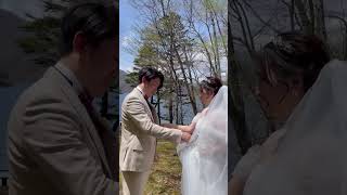 フォトウエディングでファーストミート #結婚式 #カップル #wedding #weddingdress #栃木　#ウエディングフォト　#photowedding #ファミリーフォト　#イ中禅寺湖
