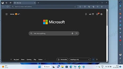 Microsoft Edge may soon allow you to have two "taskbars" in Windows 10 and 11