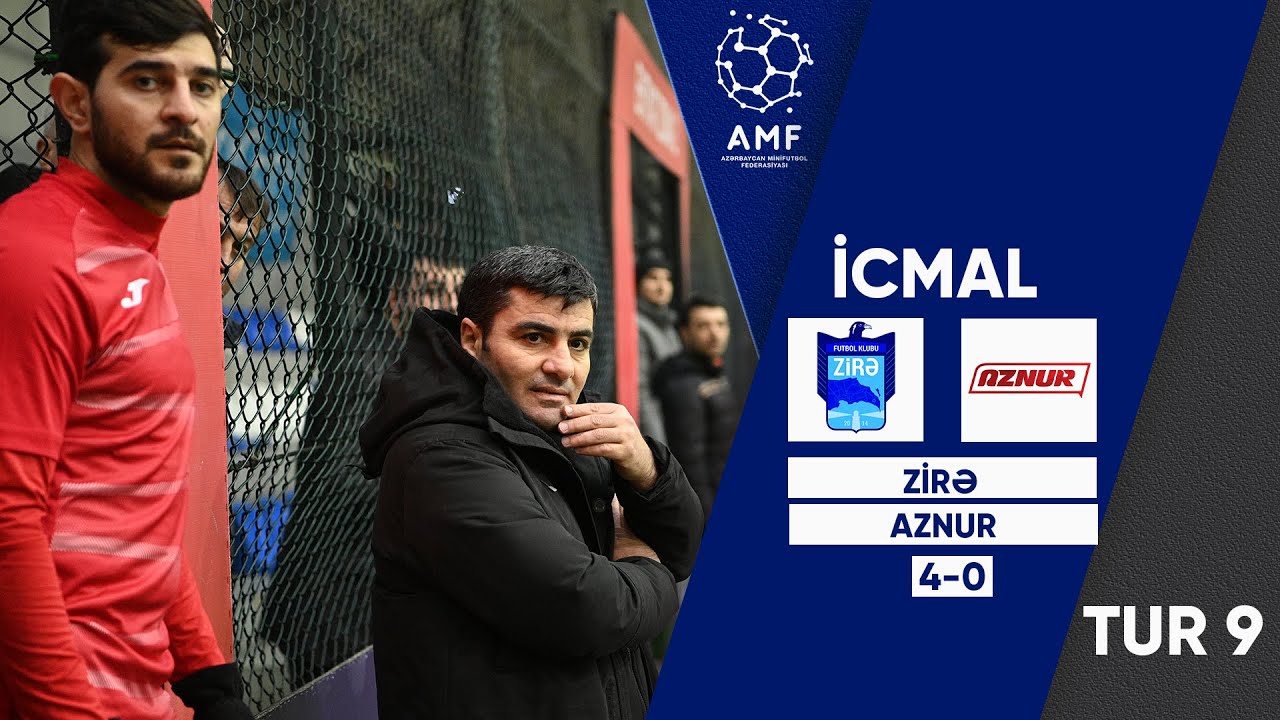 Aznur Tur 9 Zirə vs Aznur İcmal Minifutbol üzrə Azərbaycan çempionatı 2022/23 ...