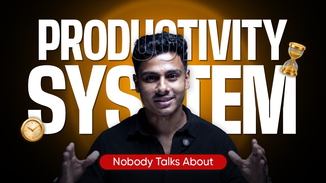 Productivity 5 ഇരട്ടിയക്കാം! | The Fundamentals of Productivity Nobody Talks About