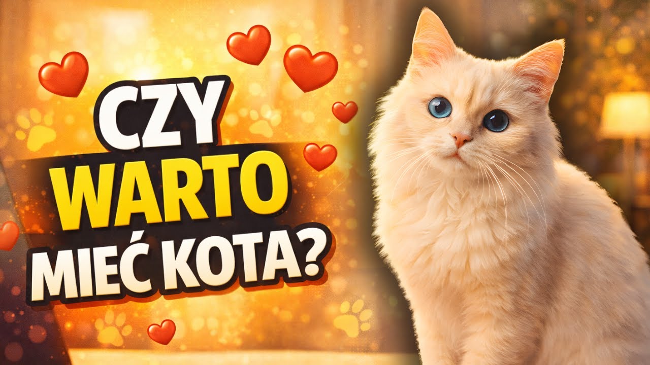 10 POWODÓW, dla których WARTO mieć KOTA w domu