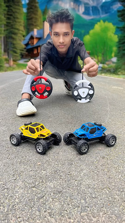 2 Ta Remote Control Rock crowler car Deko 😛