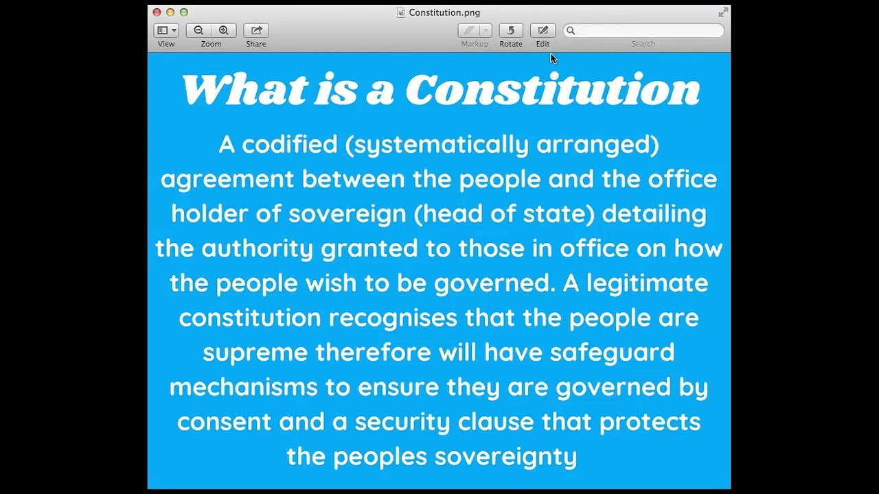 Magna Carta 1215 - The only true constitution