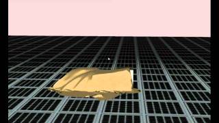 Little clothing + wind test with physx and Luna Game Engine