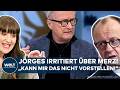 GERÜCHTE UM MEHRWERTSTEUER: Jörges irritiert über Merz! „Kann mir das nicht vorstellen!“