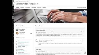 Ultra Course Design Template 3 Walkthrough